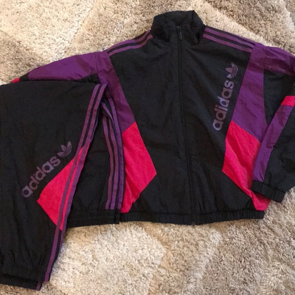 adidas Jackets & Blazers - Women Adidas Track Suit